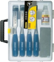Stanley Â® Wood Chisel With Oil &Stone Photo