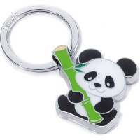 Troika Bamboo Panda Keyring Photo