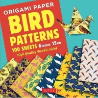 Tuttle Publishing Origami Paper - Bird Patterns - 6" - 100 sheets Instructions for 8 Projects Included - Tuttle Origami Paper: High-Quality Origami Sheets Printed with 8 Different Designs Photo