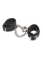 Lux Fetish Leatherette Heavy Duty Hand Cuffs Photo