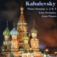 Kabalevsky: Piano Sonatas 1 2 & 3/ Four Preludes Photo