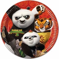 Procos Kung Fu Panda - 8 Paper Plates Photo