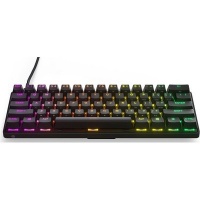 SteelSeries Apex Pro Mini keyboard USB QWERTY US English Black Type-C RGB Illumination Photo