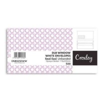 Croxley DLB White Seal Easi Window Envelopes Photo