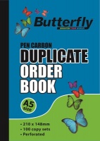 Classic Books Butterfly Duplicate Book Order 200 Sheets 2 Pack Photo