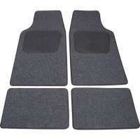 MOTOquip Universal 4x4 Carpet Mat Set with Rubber Heel Pad Photo