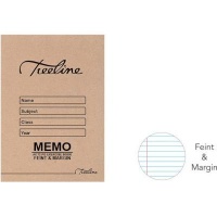 Treeline Feint and Margin Memorandum Soft Cover Books Photo