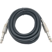 Raz Tech Microphone Stereo Audio Cable Jack 6.3mm TRS Male to Male - 3Meter Photo
