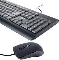 Rct Wired Keyboard & Mouse Desktop Set Photo