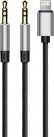 Baseus 3.5mm AUX To Lightning & 3.5mm AUX Audio Cable - Photo