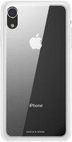 Baseus See-through Glass Case for iPhone XR - White Photo