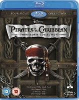 Disney Blu Ray Pirates Of The Caribbean: 4-Movie Collection - The Curse Of The Black Pearl / Dead Man's Chest / At World's End / On Stranger Tides Photo