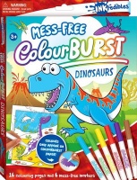 Hinkler Books Inkredibles Colour Burst Colouring: Dinosaurs Photo