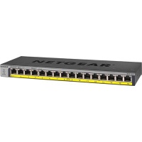 Netgear GS116PP Unmanaged Gigabit Ethernet Power over Ethernet Black Photo