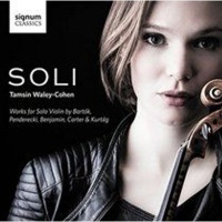 Signum Classics Tamsin Waley-Cohen: Soli Photo