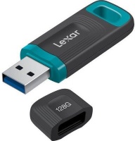 Lexar JumpDrive Tough USB flash drive 128GB USB Type-A 3.2 Gen 1 Black Blue Photo