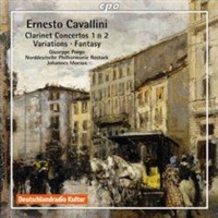 CPO Publishing Ernesto Cavallini: Clarinet Concertos 1 & 2/Variations/Fantasy Photo