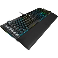 Corsair K100 RGB keyboard USB QWERTZ Dutch Black Photo