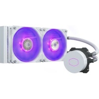 Cooler Master MasterLiquid ML240L V2 RGB White Edition Motherboard All-in-one liquid cooler 12 cm Photo