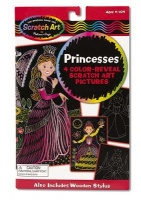 Melissa Doug Melissa & Doug Scratch Art - Colour Reveal - Princess Photo