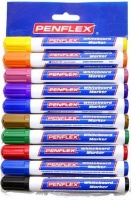 Penflex WB15 Whiteboard Markers - 2mm Bullet Tip Photo