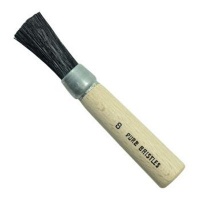 Handover Black Bristle Stencil Brush No8 Photo