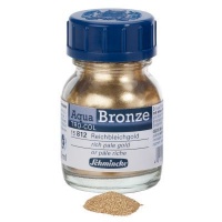 Schmincke Aqua Bronze Powder - 20ml - Rich Pale Gold Photo
