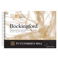 Bockingford Watercolour Paper - Spiral Pad - 300gsm - A3 - Rough Photo
