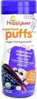 Happy Baby Superfood Puffs - Purple Carrot & Blueberry Photo