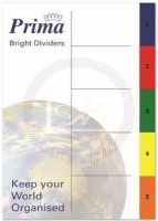 Prima Bright Board Index Dividers Photo