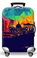Intellibyte Small Suitcase Cover - Rome Photo