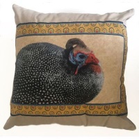 STVS Homey Guinea Fowl Cushion Photo