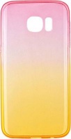 Tellur Silicone Cover for Samsung S7 Pink&Orange Photo