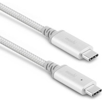 Moshi Integra USB-C Charge Cable with Smart LED 6.6 ft Photo