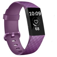 Linxure Replacement Silicone Strap for Fitbit Charge 3 Photo