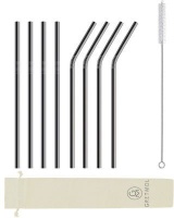 Gretmol Reusable Stainless Steel Straws with Brush Photo