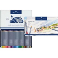 Faber Castell Faber-castell Pencil Col. Goldfaber Aqua Tin Of 36 Photo