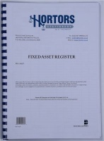 Hortors Fixed Asset Register Complete Photo