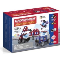 Magformers Amazing Police & Rescue Set Photo