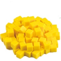 EDX Education Base Ten Plastic - Yellow Units Photo