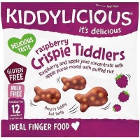 Kiddylicious Crispie Tiddlers - Raspberry Photo
