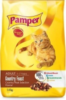 Pamper Country Feast Flavour Dry Cat Food Photo