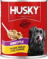 Husky Homestyle - Chicken Barley & Veg Flavour Tinned Dog Food Photo