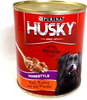 Husky Homestyle - Beef Barley & Veg Flavour Tinned Dog Food Photo