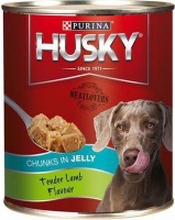 Husky Chunks in Jelly - Tender Lamb Flavour Tinned Dog Food Photo