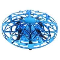 Ntech Mini Hover Motion Sensor Handsfree UFO Toy Drone - Blue Photo