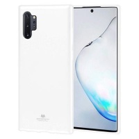 Goospery Jelly Cover Galaxy Note 10 Plus White Photo
