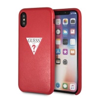 Guess - Pu Leather Case Triangle Logo iPhone X / XS Red Photo