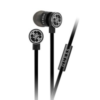 Guess - Wire Earphone Black & Silver Photo