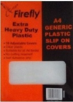 Firefly A4 Extra Heavy Duty Slip-On Plastic Book Covers Photo